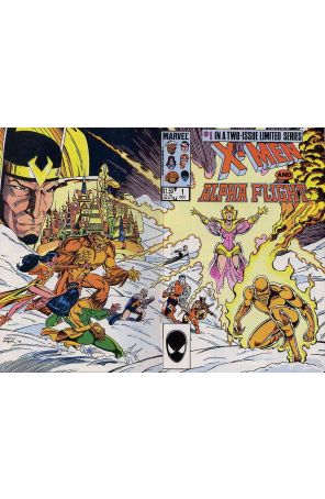 X-Men/Alpha Flight 1 published by Marvel with cover art by Paul Smith