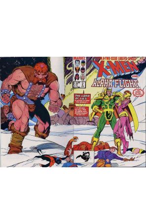 X-Men/Alpha Flight 2 published by Marvel with cover art by Paul Smith