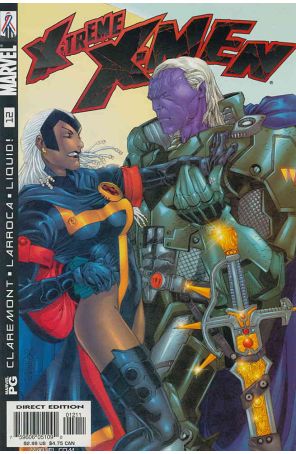 X-Treme X-Men 12 published by Marvel with cover art by Salvador Larroca
