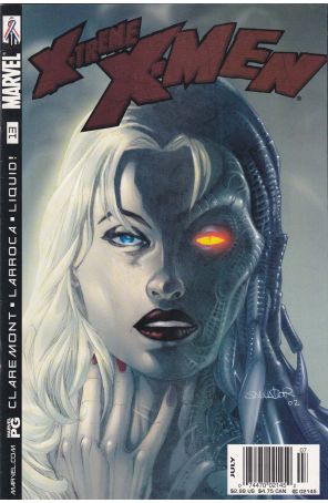 X-Treme X-Men 13 (Newsstand) published by Marvel with cover art by Salvador Larroca