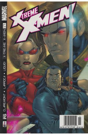X-Treme X-Men 17 (Newsstand) published by Marvel with cover art by Salvador Larroca
