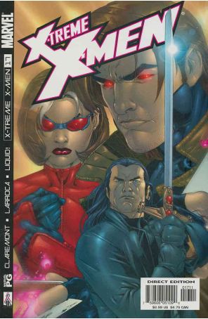 X-Treme X-Men 17 published by Marvel with cover art by Salvador Larroca