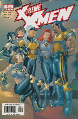 X-Treme X-Men 19 published by Marvel with cover art by Salvador Larroca
