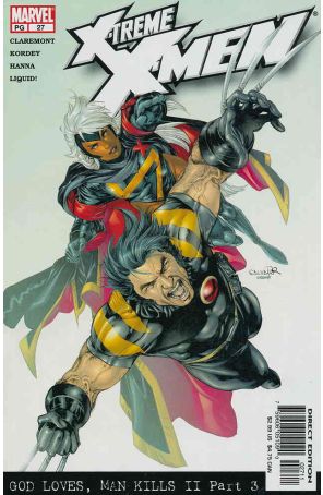 X-Treme X-Men 27 published by Marvel with cover art by Salvador Larroca