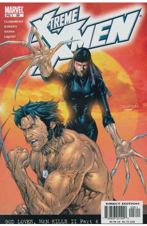 X-Treme X-Men 28 published by Marvel with cover art by Salvador Larroca