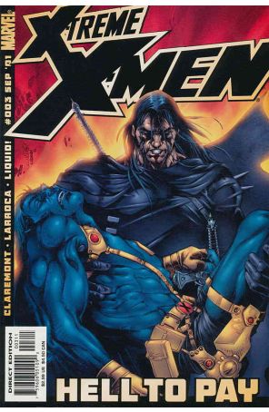 X-Treme X-Men 3 published by Marvel with cover art by Salvador Larroca