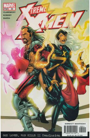 X-Treme X-Men 30 published by Marvel with cover art by Salvador Larroca