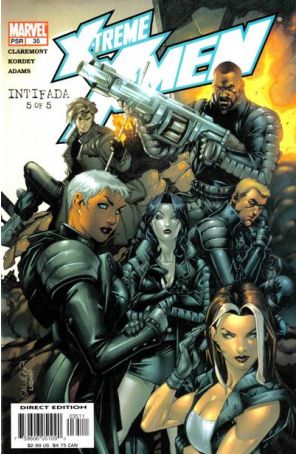 X-Treme X-Men 35 published by Marvel with cover art by Salvador Larroca