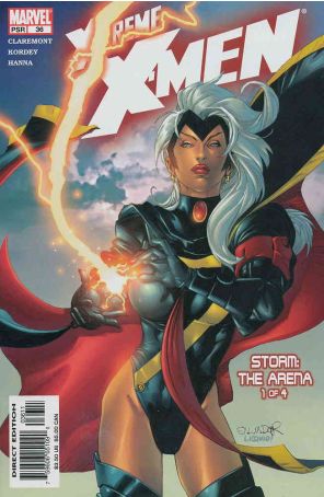 X-Treme X-Men 36 published by Marvel with cover art by Salvador Larroca