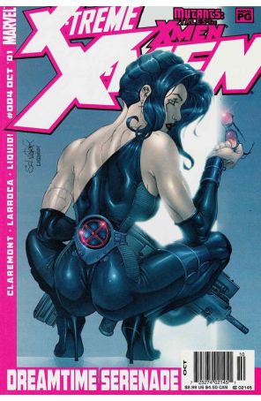 X-Treme X-Men 4 (Newsstand) published by Marvel with cover art by Salvador Larroca