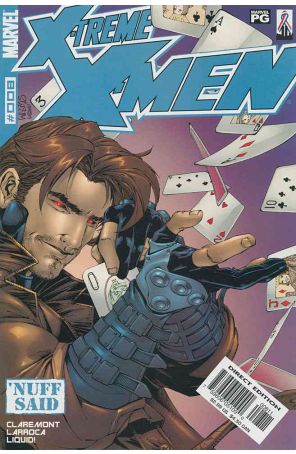 X-Treme X-Men 8 published by Marvel with cover art by Salvador Larroca