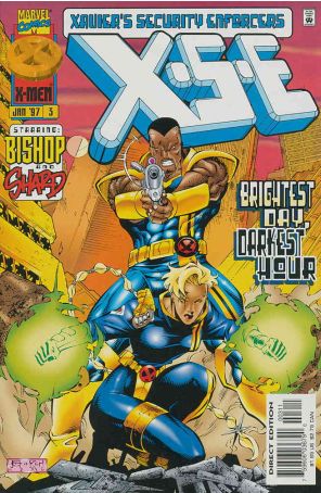 XSE 3 published by Marvel with cover art by Jim Cheung