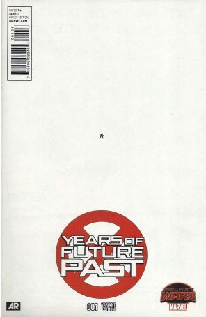 Years Of Future Past 1A published by Marvel with cover art by Michael Perkins