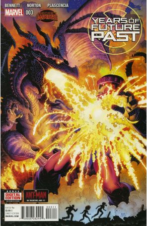 Years Of Future Past 3 published by Marvel with cover art by Arthur Adams