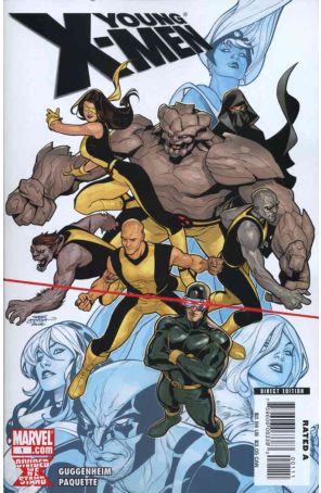 Young X-Men 1 published by Marvel with cover art by Terry Dodson
