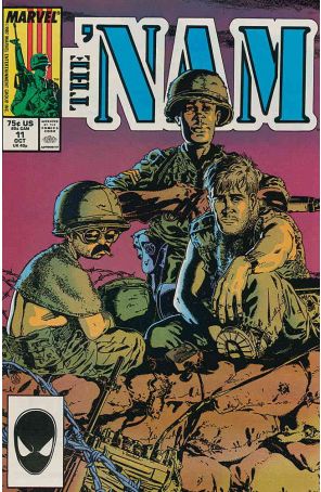 The Nam 11 published by Marvel with cover art by Michael Golden