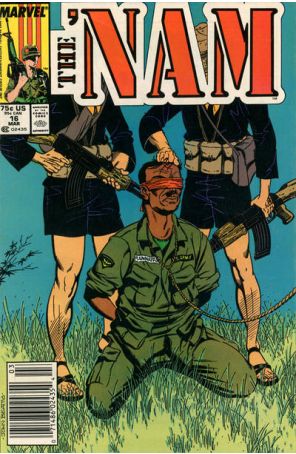 The Nam 16 (Newsstand) published by Marvel with cover art by John Beatty