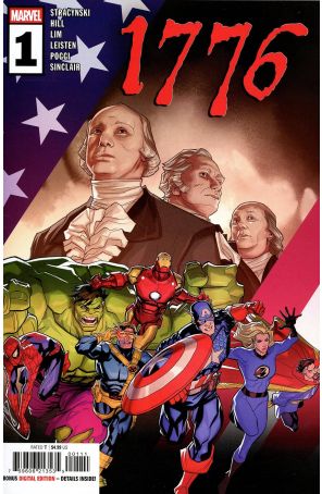 1776 (Marvel) 1 published by Marvel with cover art by Pete Woods