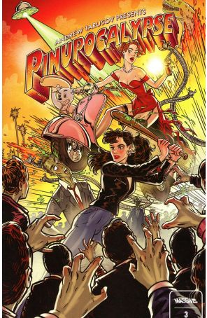 Pinupocalypse 3A published by Massive with cover art by Andrew Tarusov