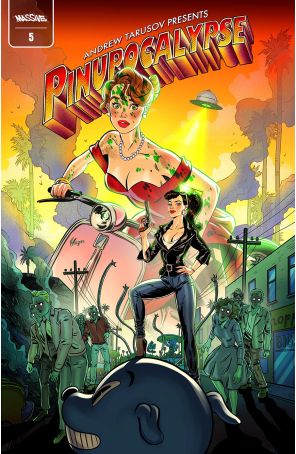 Pinupocalypse 5A published by Massive with cover art by Andrew Tarusov