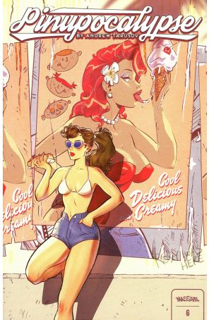Pinupocalypse 6C published by Massive with cover art by Sveta Shubina and Andrew Taruscov