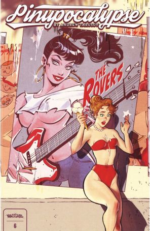 Pinupocalypse 6D published by Massive with cover art by Sveta Shubina and Andrew Taruscov