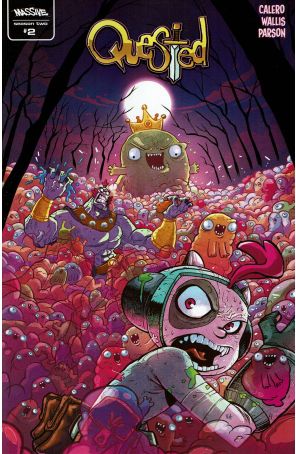 Quested (Massive, Vol. 2) 2A published by Massive with cover art by Kit Wallis