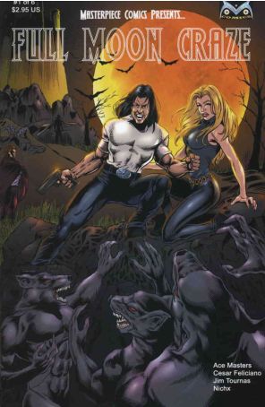 Full Moon Craze 1 published by Masterpiece with cover art by Cesar Feliciano