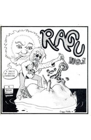 Ragu 1 published by Match Book Edition with cover art by Gregg Miller