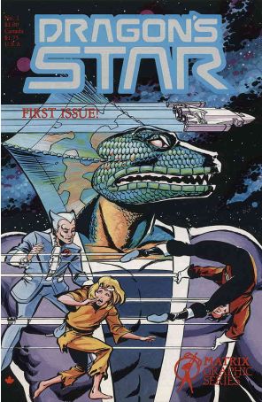 Dragon's Star 1 published by Matrix with cover art by Ian Carr
