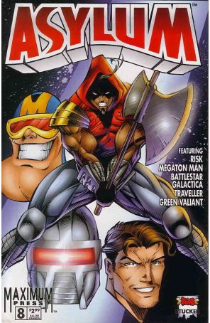 Asylum (Maximum) 8 published by Maximum with cover art by Jason Bone
