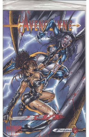 Avengelyne (Mini-Series) 2 (with card) published by Maximum