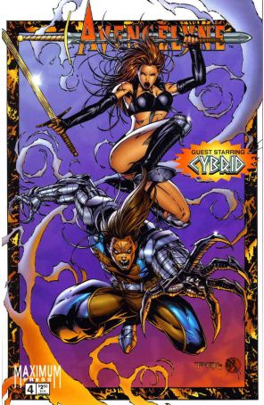 Avengelyne (Vol. 2) 4 published by Maximum with cover art by Andy Park