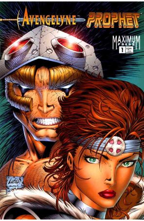 Avengelyne • Prophet 1A published by Maximum with cover art by Rob Liefeld