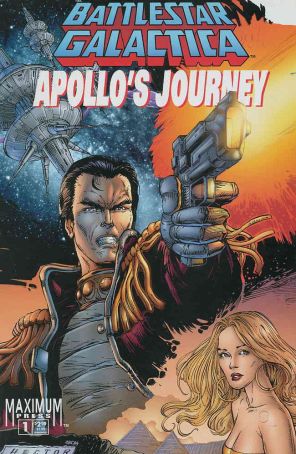 Battlestar Galactica: Apollo's Journey 1 published by Maximum with cover art by Hector Gomez