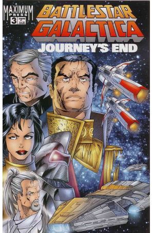 Battlestar Galactica: Journey's End 3 published by Maximum with cover art by Ching Lau