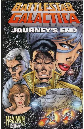 Battlestar Galactica: Journey's End 4 published by Maximum with cover art by Ching Lau