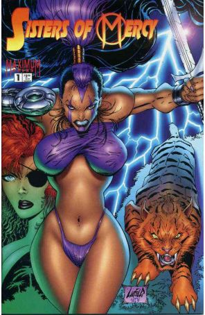 Sisters of Mercy 1A published by Maximum with cover art by Rob Liefeld