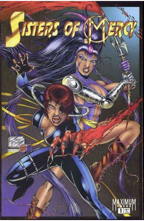 Sisters of Mercy 1 published by Maximum with cover art by Mark Williams