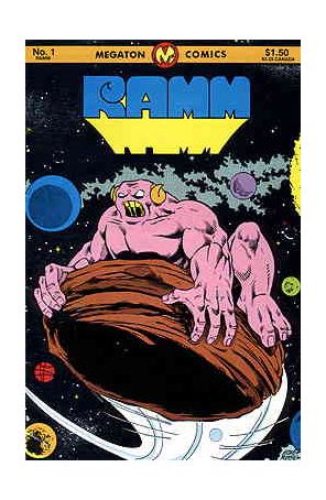 Ramm 1 published by Megaton with cover art by Chris Ecker