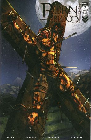 Born of Blood (2nd Series) 2 (2nd) published by Merc with cover art by Carlos Beccaria