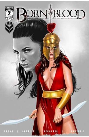 Born of Blood (2nd Series) 2A published by Merc with cover art by Tony Santiago