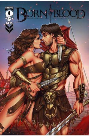 Born of Blood (2nd Series) 4A published by Merc with cover art by Sorah Suhng