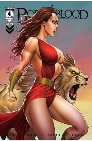 Born of Blood (2nd Series) 4B published by Merc with cover art by Ale Garza