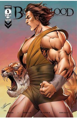 Born of Blood (2nd Series) 5B published by Merc with cover art by Ale Garza