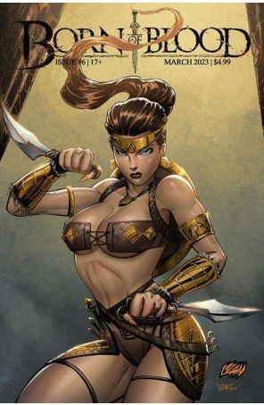 Born of Blood (2nd Series) 6 published by Merc with cover art by Franck Uzan