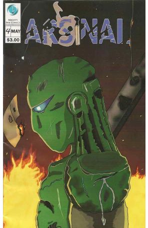 Arsinal 4 published by Mighty Ink with cover art by Archie Easter