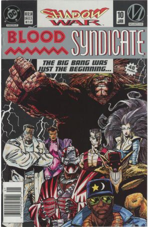 Blood Syndicate 10 (Newsstand) published by DC with cover art by Walt Simonson