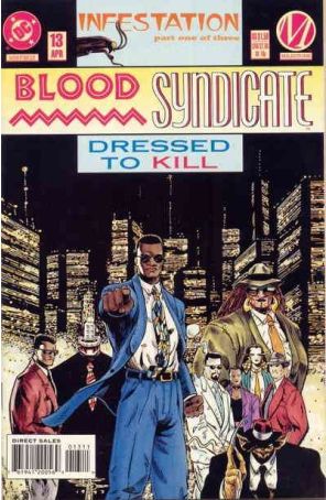 Blood Syndicate 13 published by DC with cover art by Chris Cross