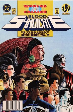 Blood Syndicate 17 (Newsstand) published by DC with cover art by Chris Cross